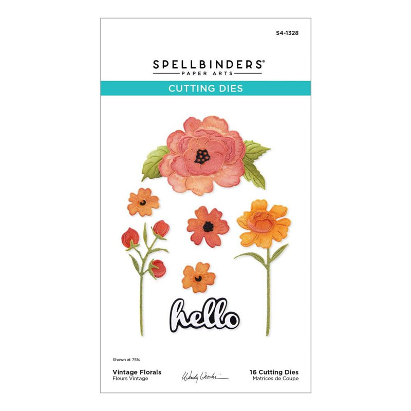 Spellbinders Dies Vintage Florals