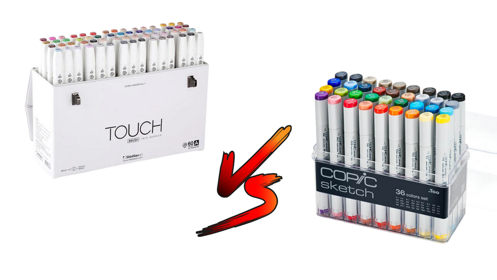 Touch Markers vs Copic Markers