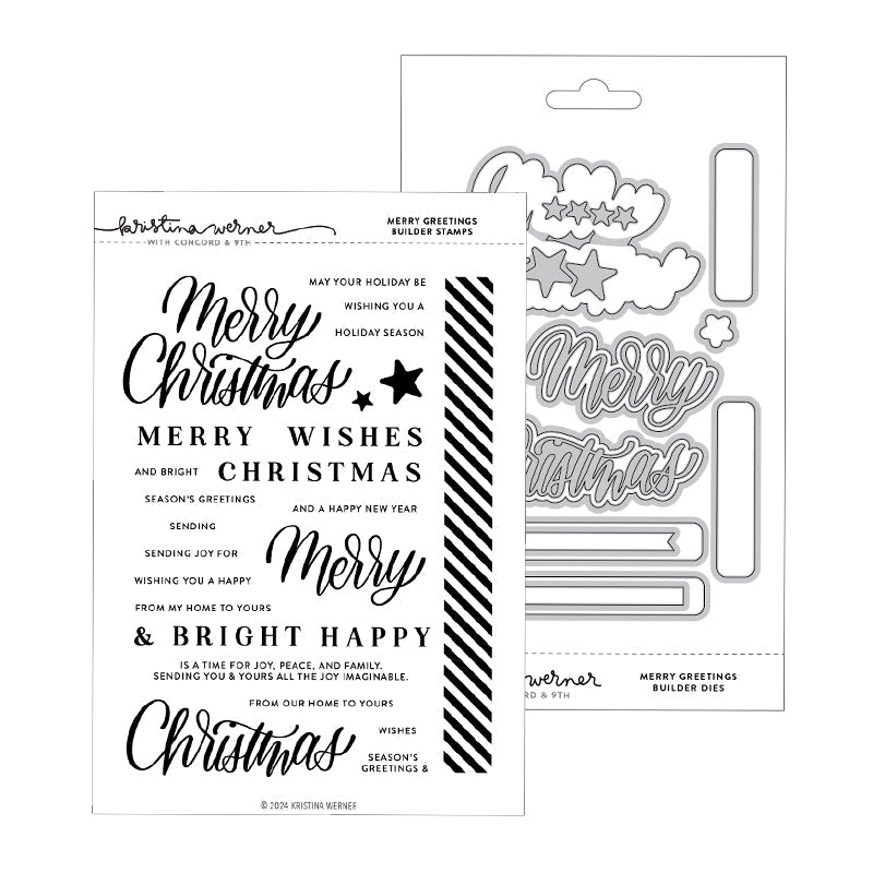 Concord & 9th 2pc Merry Greetings Builder