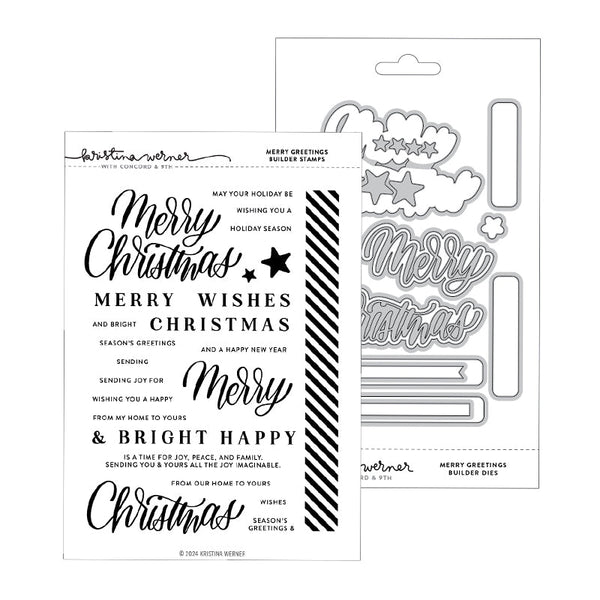 Concord & 9th 2pc Merry Greetings Builder