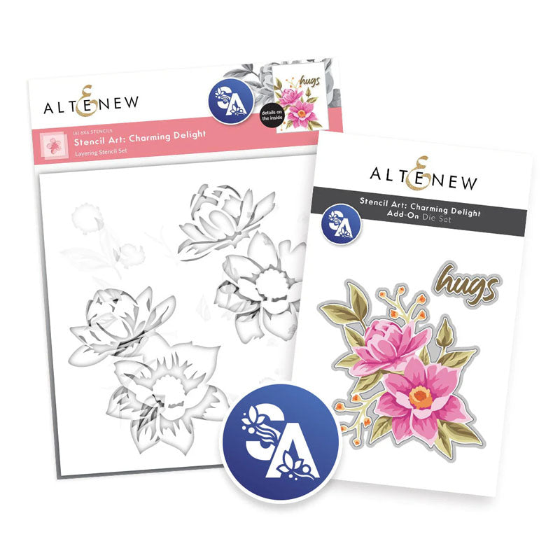 Altenew 2pc Charming Delight & Add-on Die Bundle