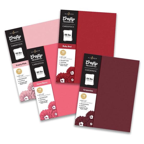 Altenew Cardstock Crafty Necessities Red Cosmos