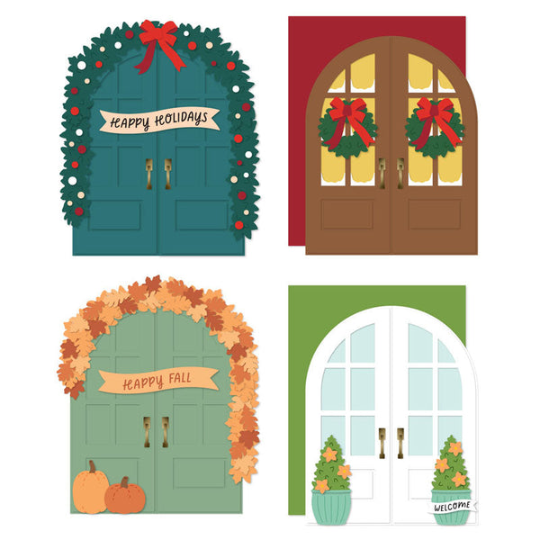 Concord & 9th Clear Stamps Door Decor