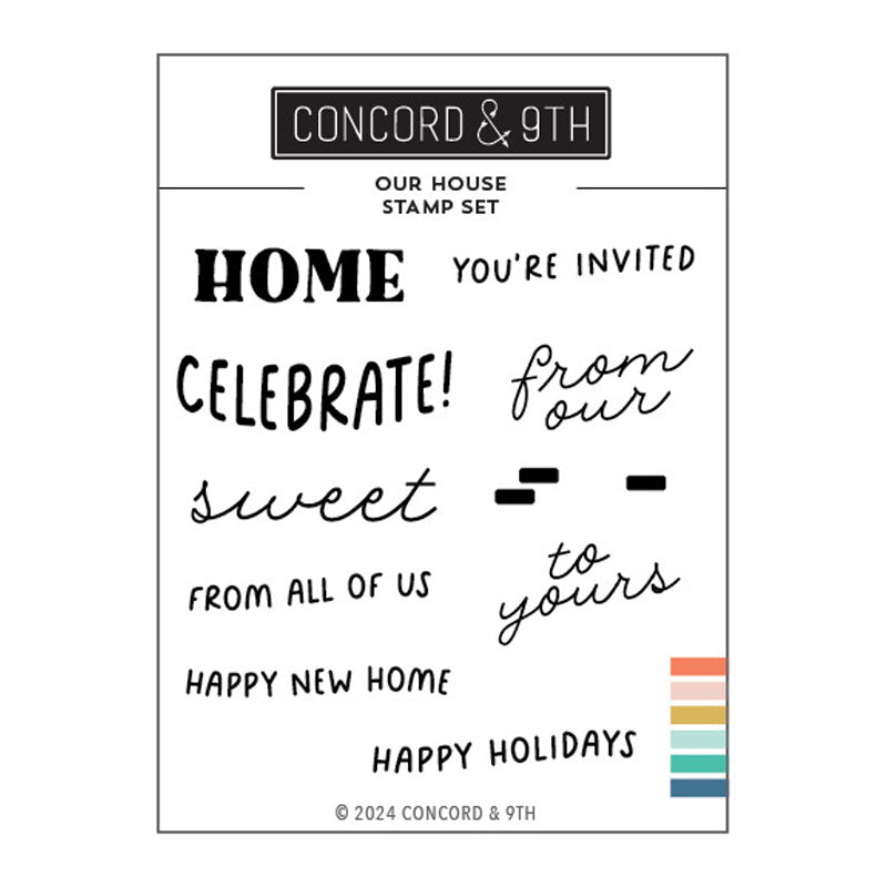 Concord & 9th Clear Stamps Our House