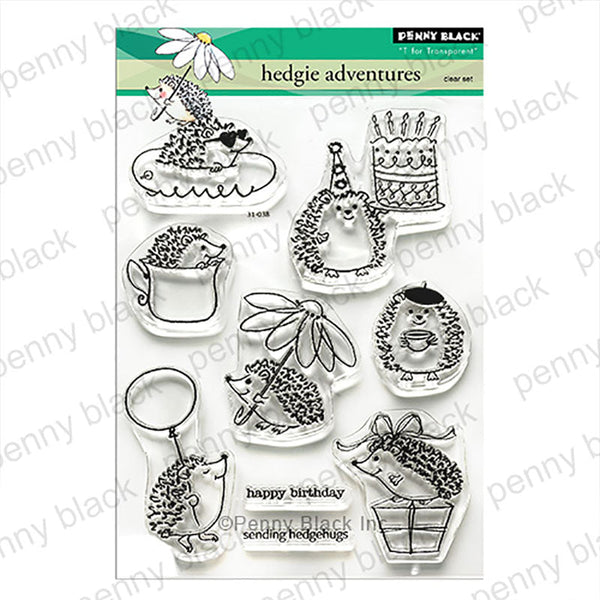 Penny Black Clear Stamps Hedgie