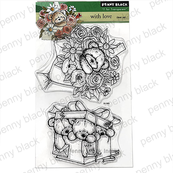 Penny Black Clear Stamps With Love
