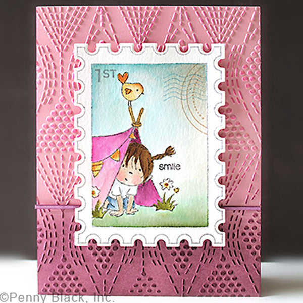 Penny Black Clear Stamps Camping