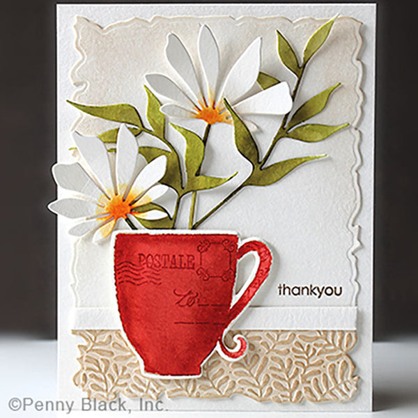 Penny Black Clear Stamps Brew-Teo-Ful