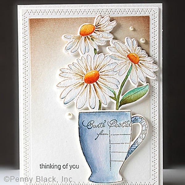 Penny Black Clear Stamps Blooms