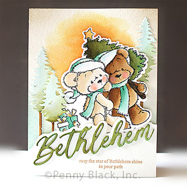 Penny Black Clear Stamps Bethlehem Builder