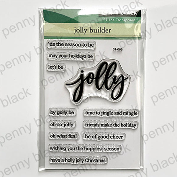 Penny Black Clear Stamps Jolly Builder