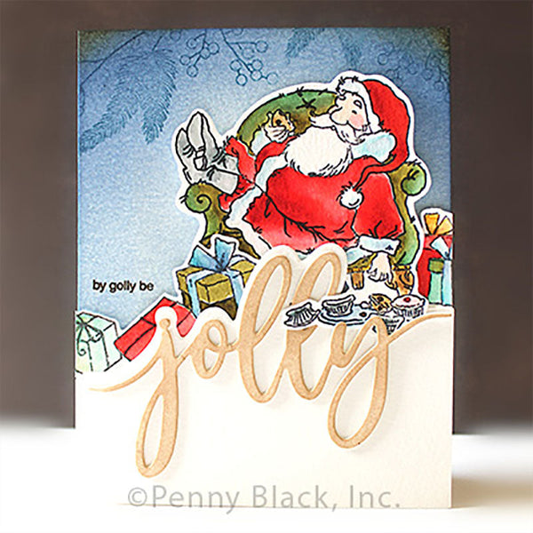 Penny Black Clear Stamps Jolly Builder