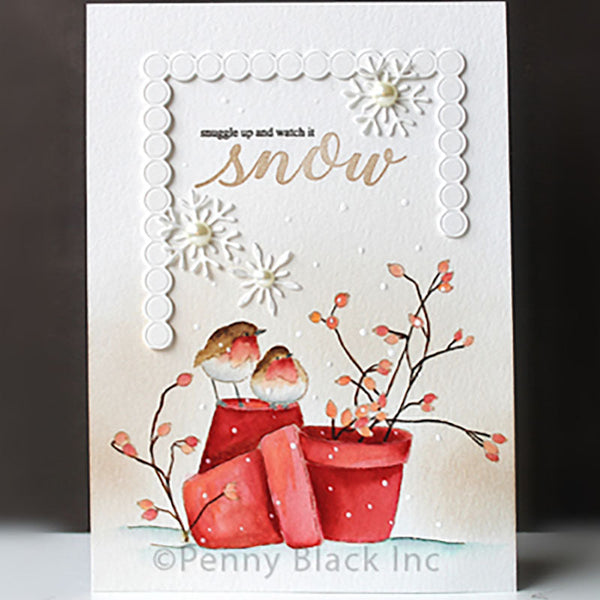 Penny Black Clear Stamps Snow Builder