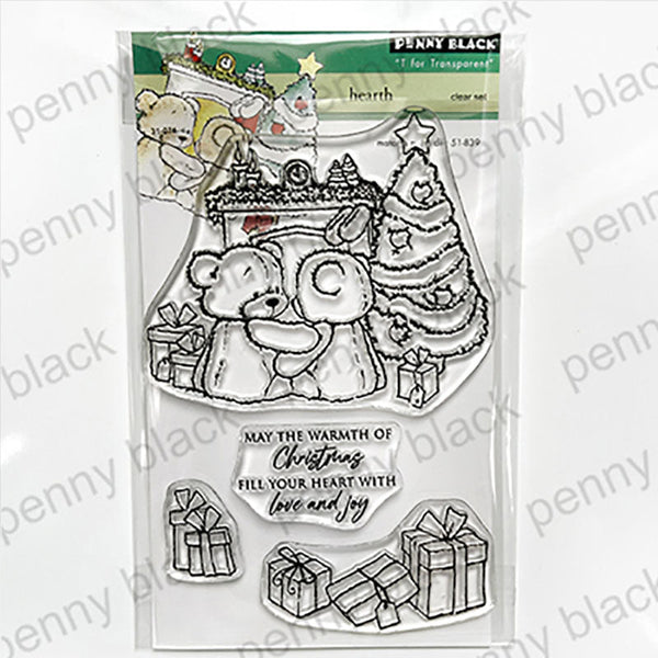 Penny Black Clear Stamps Hearth