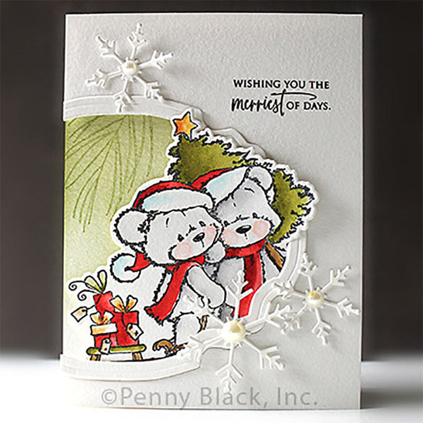 Penny Black Clear Stamps Merry Days