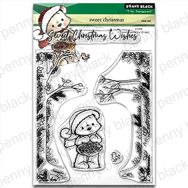 Penny Black Clear Stamps Sweet Christmas