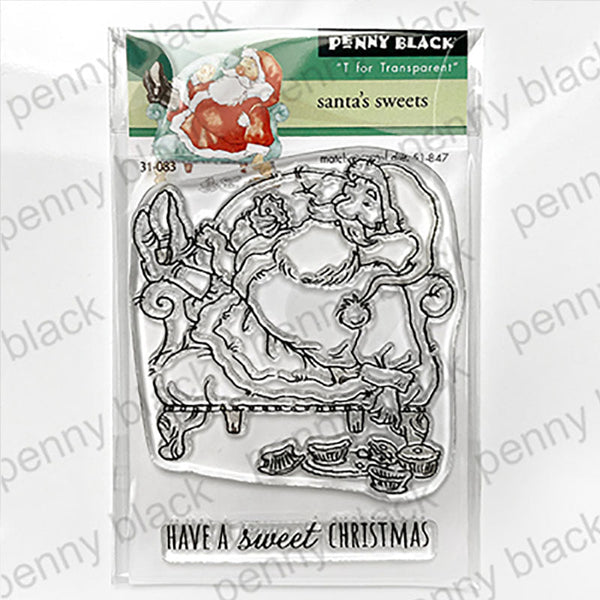 Penny Black Clear Stamps Santa's Sweets