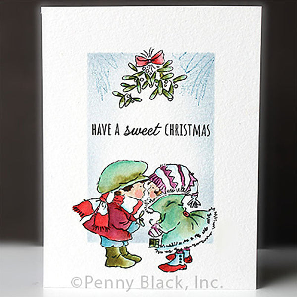 Penny Black Clear Stamps Mistletoe