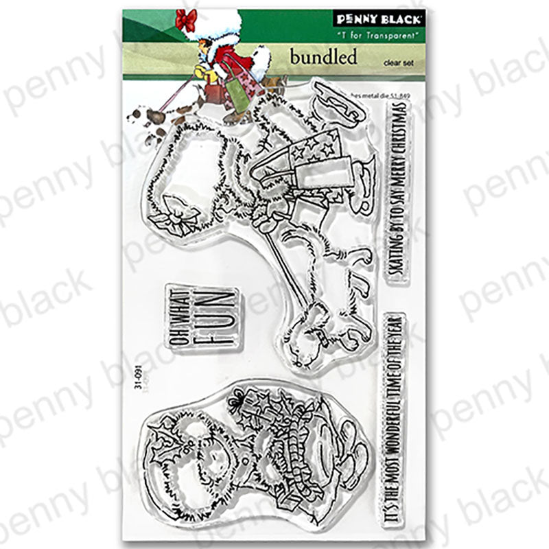 Penny Black Clear Stamps Bundled