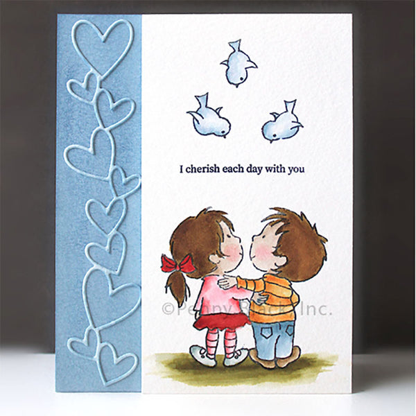 Penny Black Clear Stamps Cute Couple