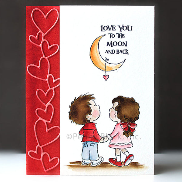 Penny Black Clear Stamps Moon & Back