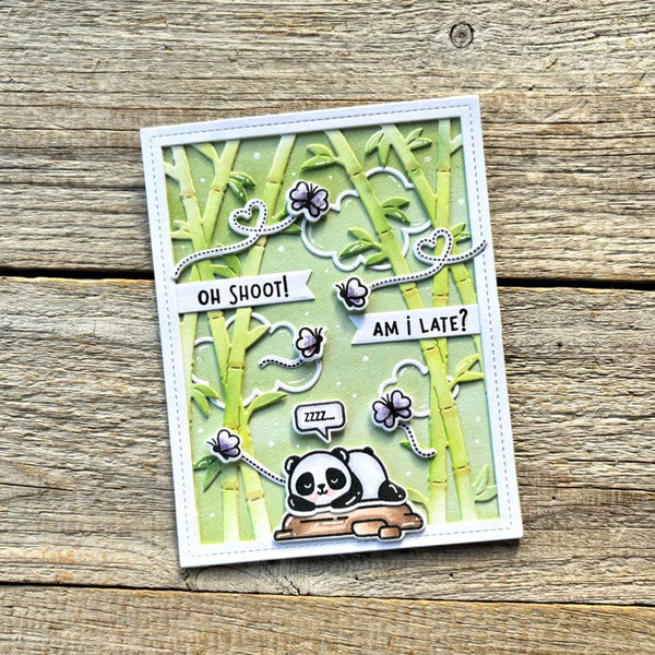 Lawn Fawn 3pc I Heart Pandas Add-On