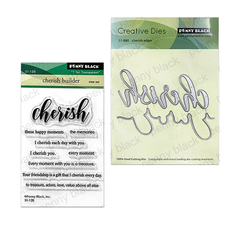 Penny Black 2pc Cherish Edger