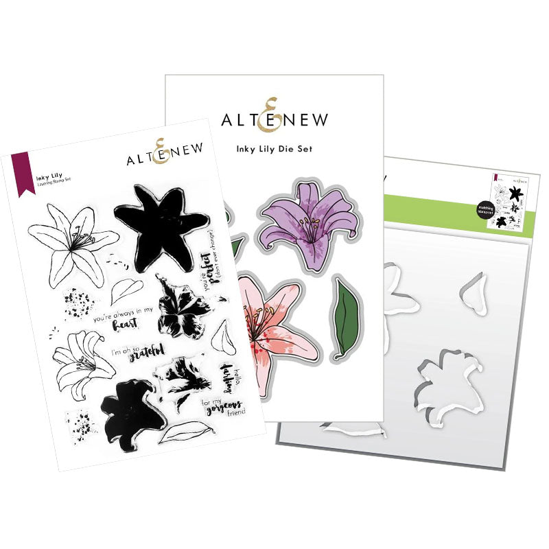 Altenew 3pc Inky Lily