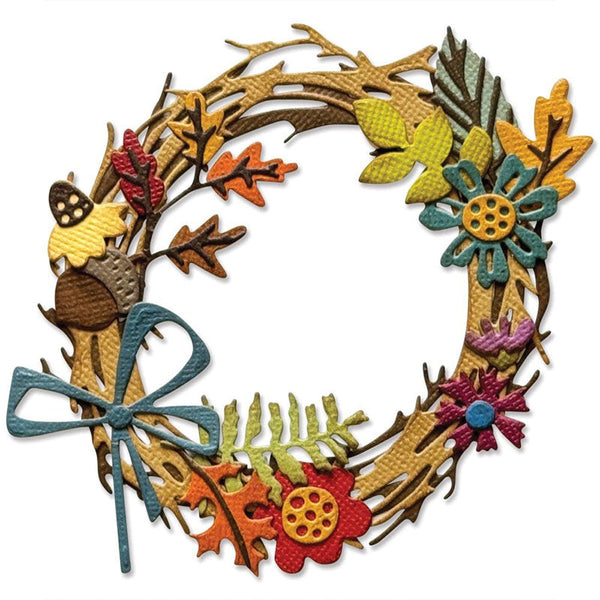 Sizzix Dies Vault Foliage Wreath