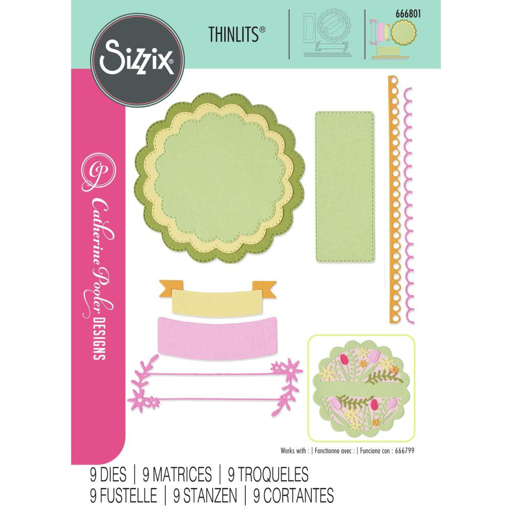 Sizzix Dies Scalloped Circles