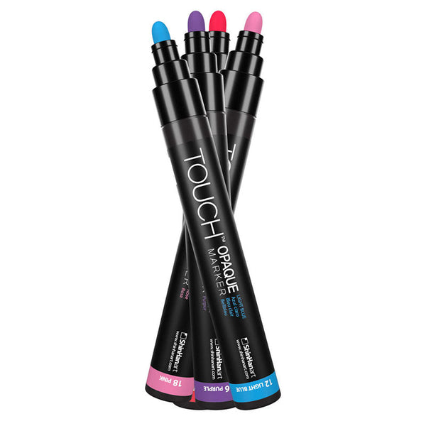 TOUCH Opaque Marker 8pc Medium Assorted