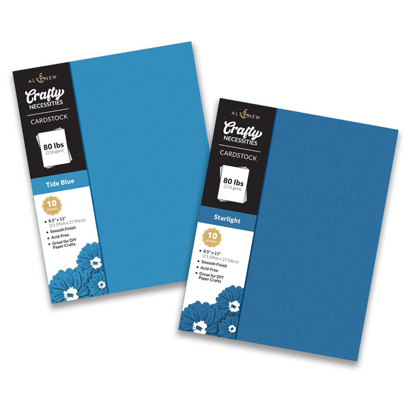 Altenew Cardstock Crafty Necessities Deep Blue Seas