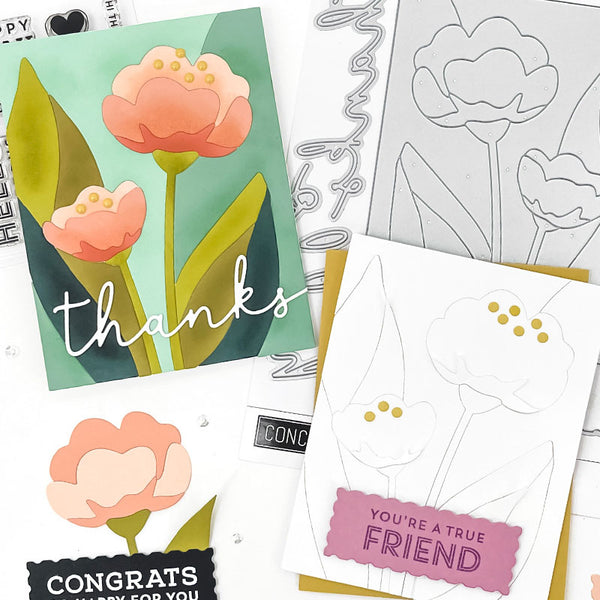 Concord & 9th 2pc Spring Print Sentiments