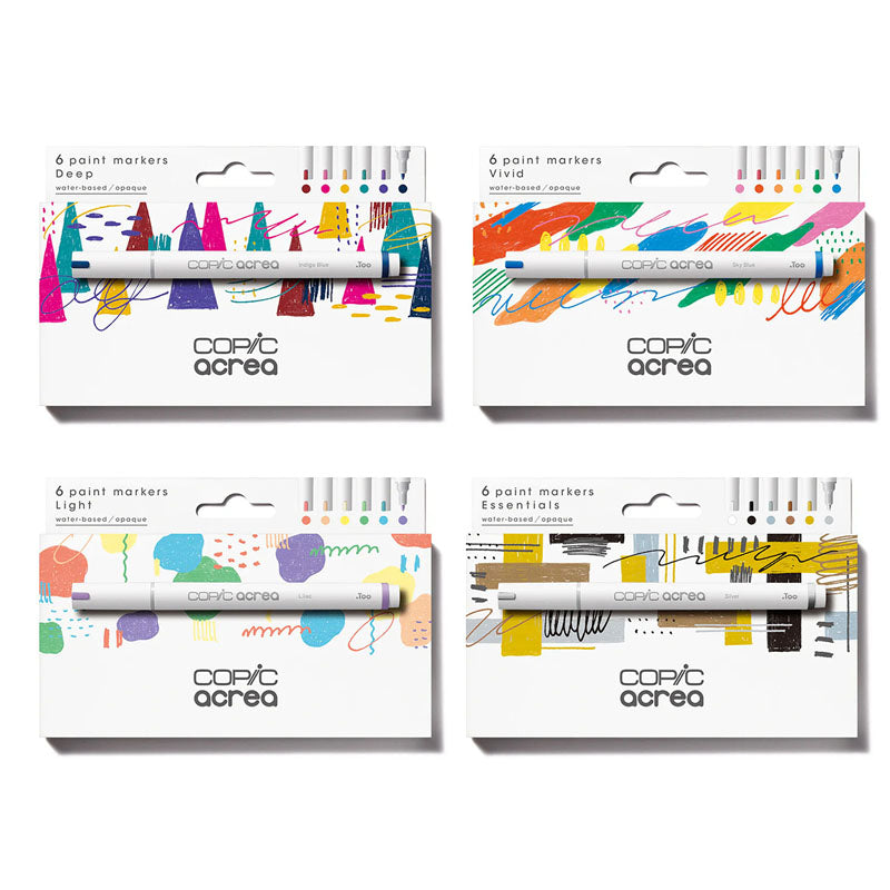 COPIC Acrea Marker 24pc Assorted