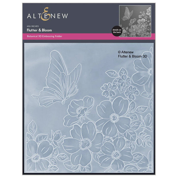 Altenew Embossing Folder Flutter & Bloom