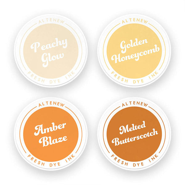 Altenew 4pc Fresh Dye Ink Sun-Kissed Delights