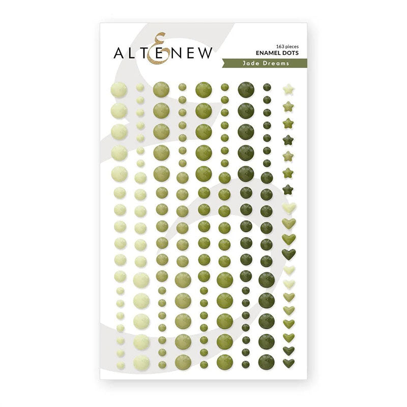 Altenew Enamel Dots Jade Dreams