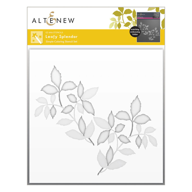 Altenew Stencil Leafy Splendor