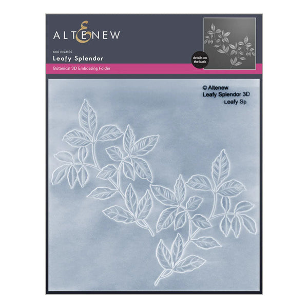 Altenew Embossing Folder Leafy Splendor