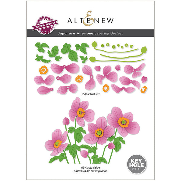 Altenew Dies Layering Japanese Anemone