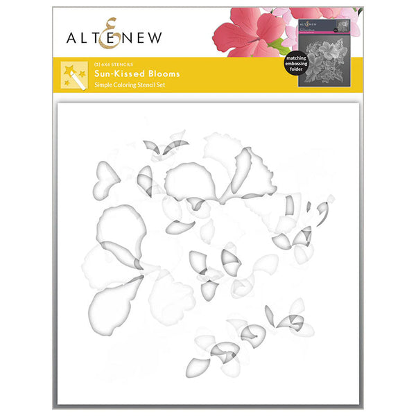 Altenew Stencil Sun-Kissed Blooms
