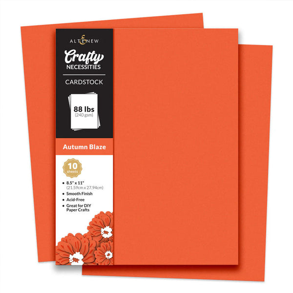 Altenew Cardstock Crafty Necessities: Autumn Blaze