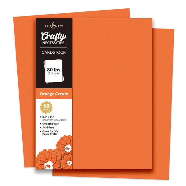 Altenew Cardstock Crafty Necessities: Orange Cream