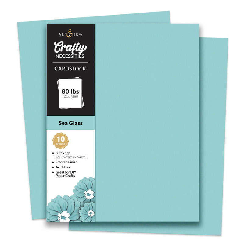 Altenew Cardstock Crafty Necessities: Sea Glass