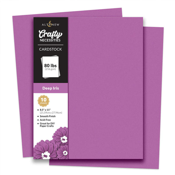 Altenew Cardstock 8.5x11 Deep Iris