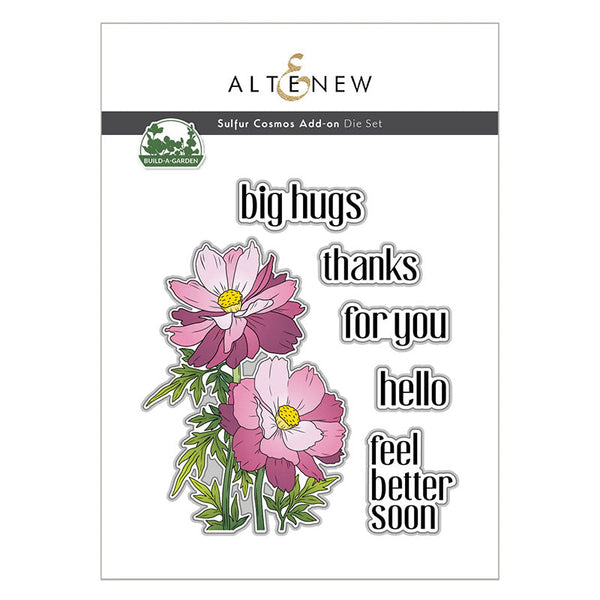 Altenew Dies Sulfur Cosmos Add-On