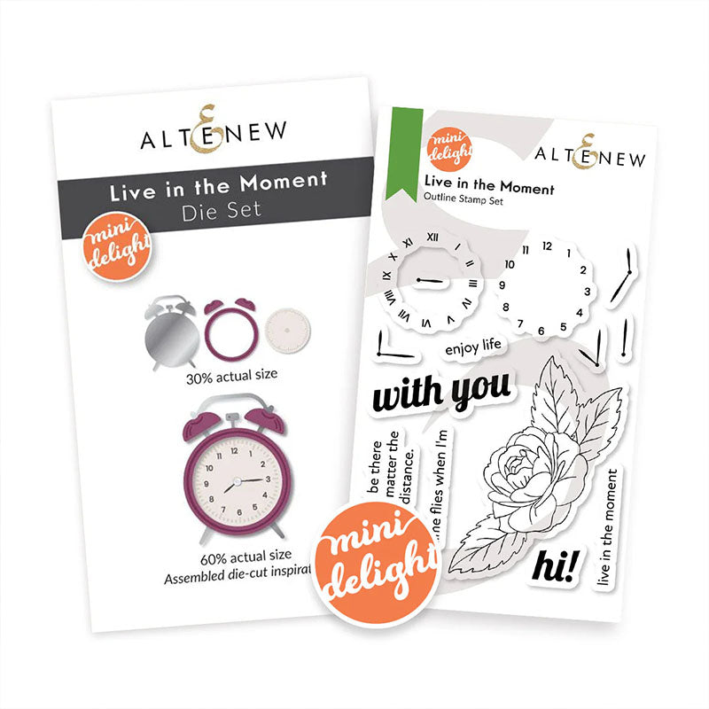 Altenew Stamps & Dies Mini Delight: Live in the Moment