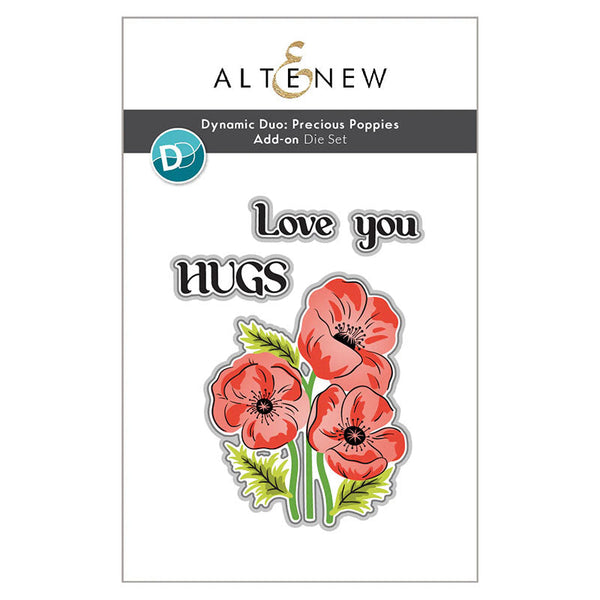 Altenew Dies Precious Poppies Add-On