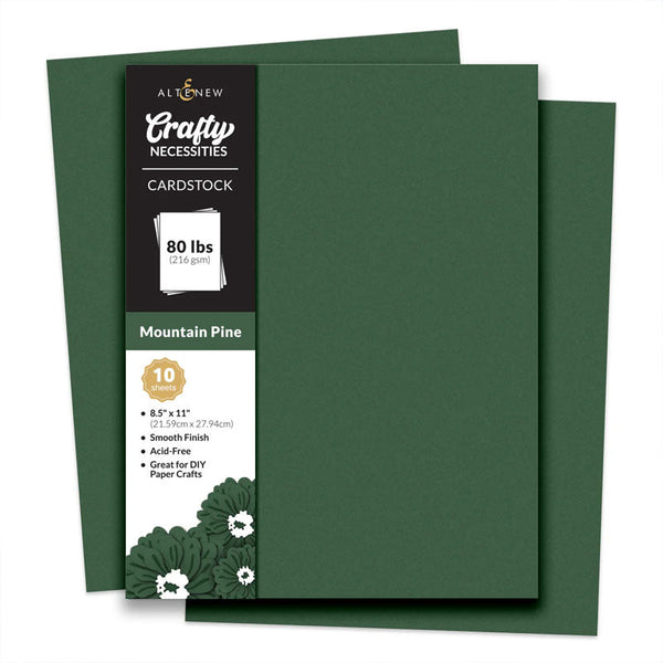 Altenew Cardstock Crafty Necessities: Mountain Pine