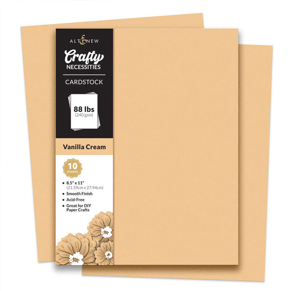 Altenew Cardstock Crafty Necessities: Vanilla Cream